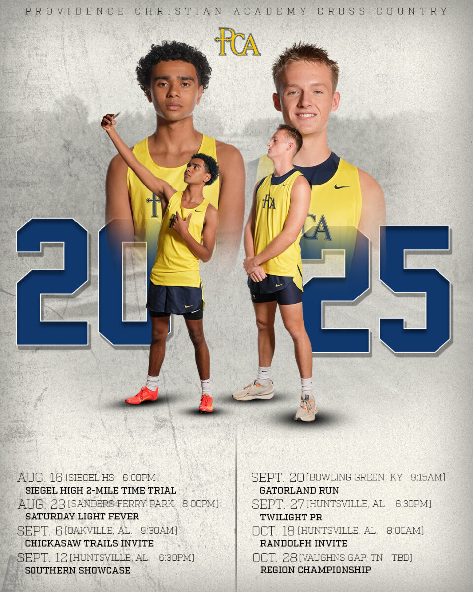 Athletics 10 2025 CC SCHEDULE