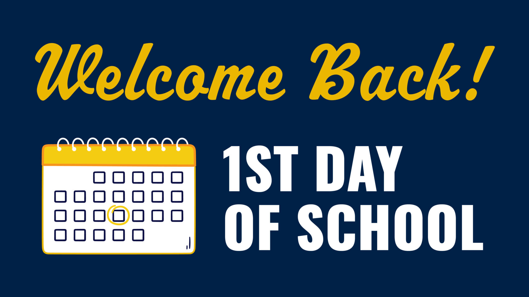 First 1/2 Day of School 6 Events Web Images First Day